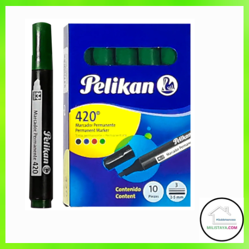 Pelikan Marcador Permanente Verde