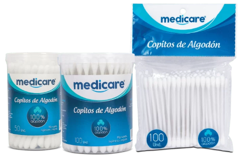 Paquete Copitos Algodon x 10 unidades