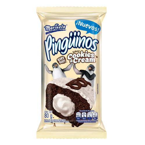 Pingüinos Cookies & Cream