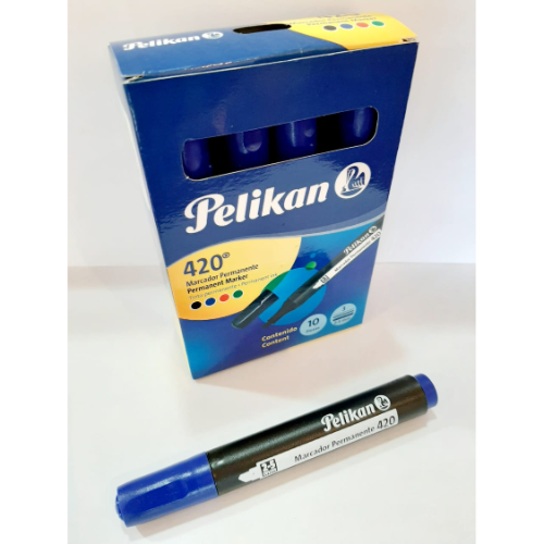 Pelikan Marcador Permanente Azul