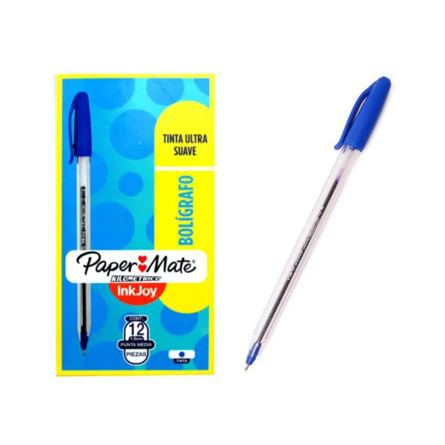 Paper Mate Ink Joy Kilometrico Boligrafo Azul