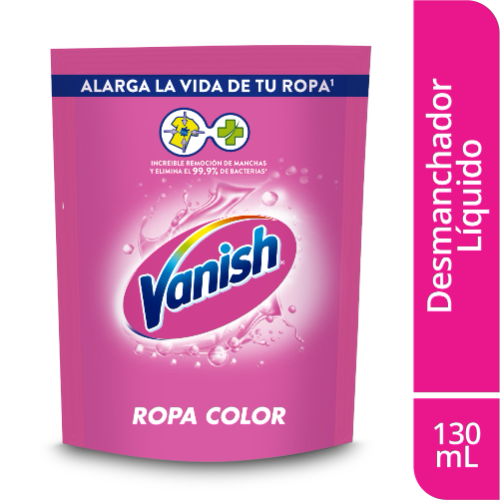Desmanchador vanish líquido rosa 130ml