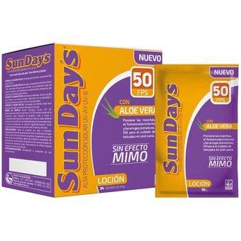 Sun Days Alta Protección Solar UV-A Y UV-B