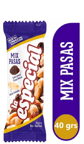 MANI ESPECIAL MIX PASAS X 40 GR
