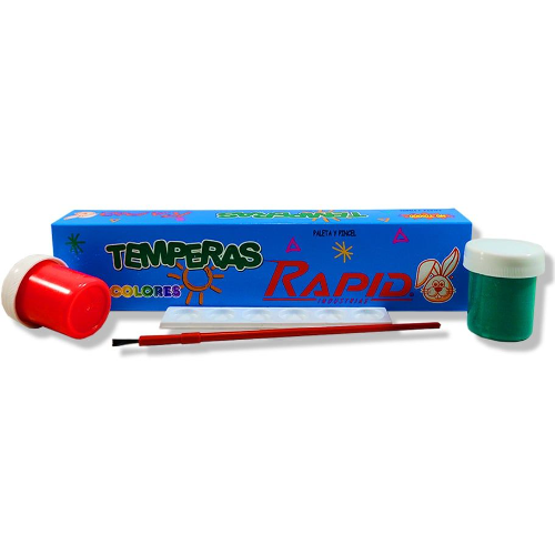 CAJA TEMPERAS RAPID