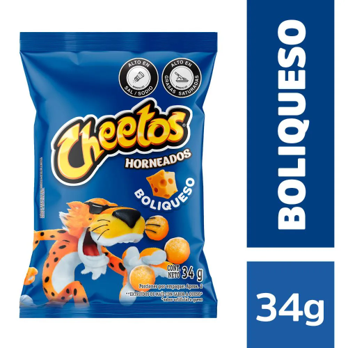 CHEETOS BOLIQUESO X 34 GR