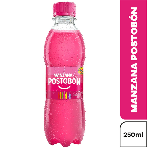 Gaseosa Manzana Postobón x 250 ml