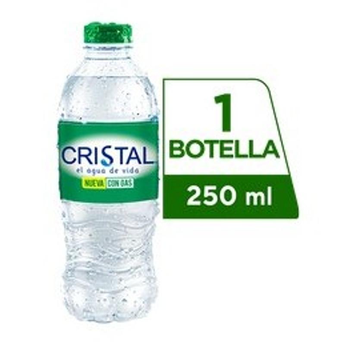 Cristal Agua con Gas 250ml