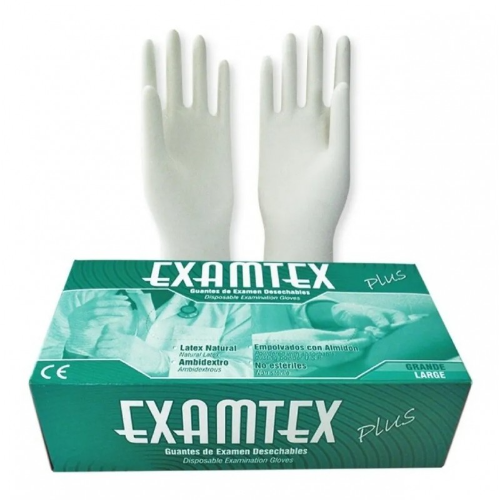 Guante Examen Latex Caja x100 Examtex