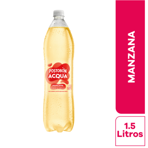 Postobón Acqua Manzana 1,5 Lt