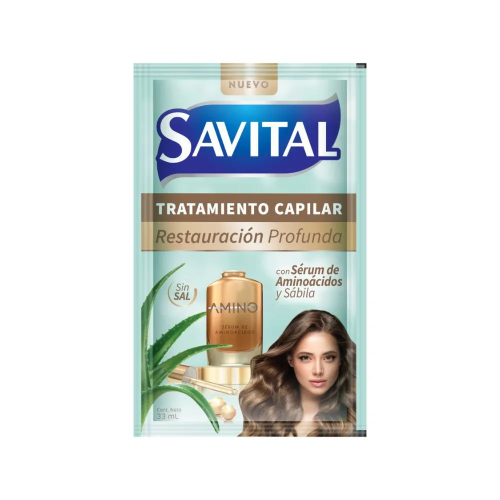 SAVITAL TRATAMIENTO CAPILAR X 33 ML