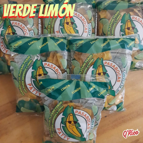 Platanitos Verde Limon