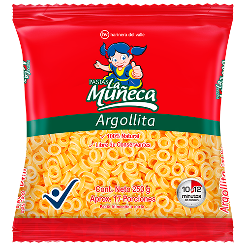 PASTA LA MUÑECA ARGOLLITA x 250 Gr