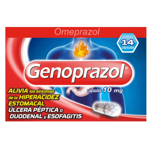 GENOPRAZOL CAPSULAS 10 MG