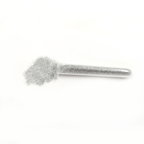 Escarcha Tubo Color Plata