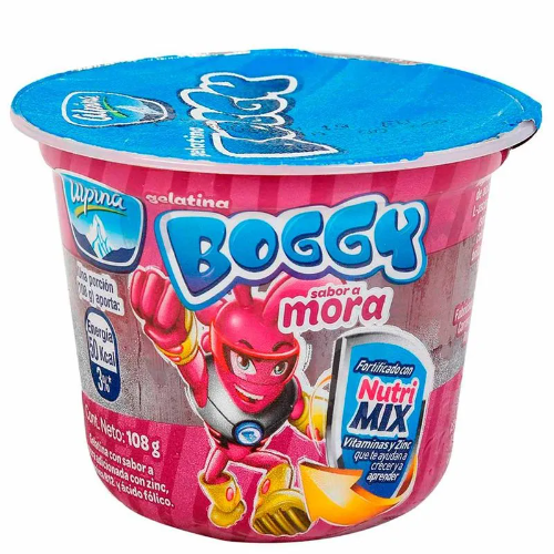 Gelatina Boggy Mora x108g