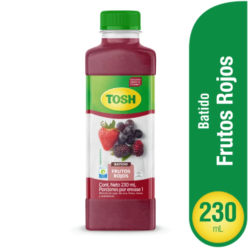 BATIDO TOSH Frutos Rojos x 230 Ml