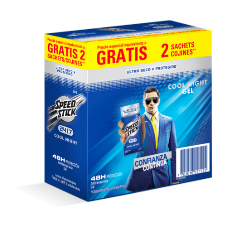 Desodorante SPEED STICK X 16 gr en GEL