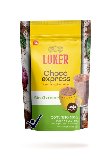 CHOCO EXPRESS SIN AZUCAR x 120 Gr