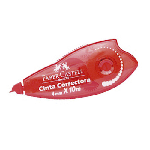 CINTA CORRECTOR 4mm x 10 M Faber Castell