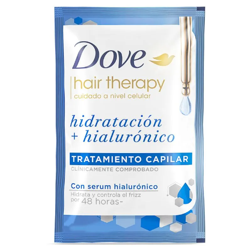 Tratamiento capilar hidratacion  hialuronico dove hair therapy