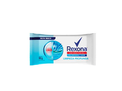 Jabon de Baño Rexona Limpieza Profunda x 110 Gr