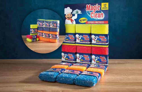 Esponja Magic Clean Dorada