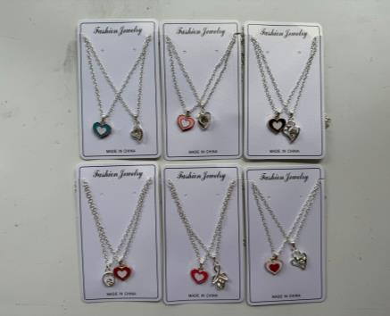 cadena con dije x 2