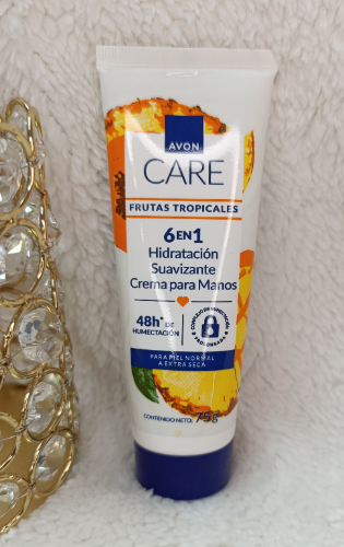 Avon Care crema de manos frutas tropicales 75g