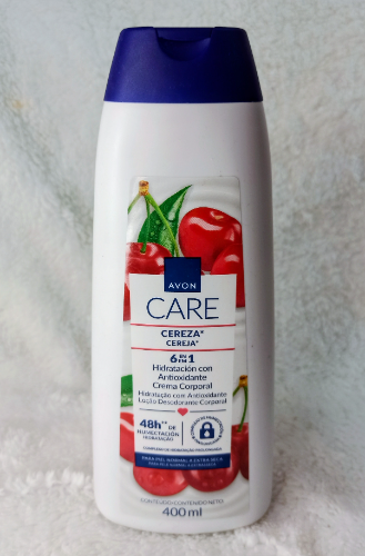 Avon care crema corporal 400ml cereza