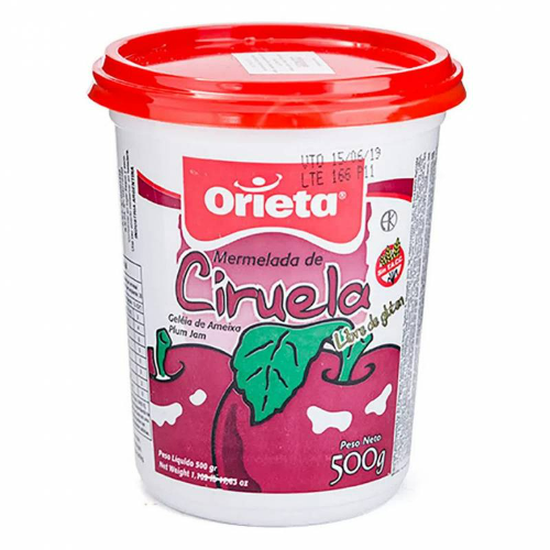 Orieta Ciruela 500 gr.