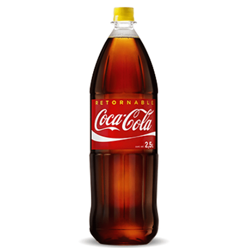 Coca Cola Ret. 2,5 L.