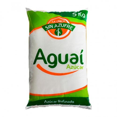 Azucar Aguai 5kg.