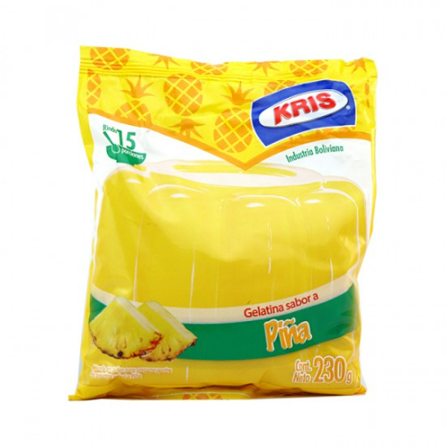 Gelatina Kris Piña 250gr.