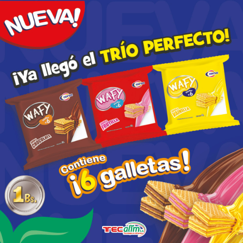 Wafy  Chocolate Carsa 32 Gr.