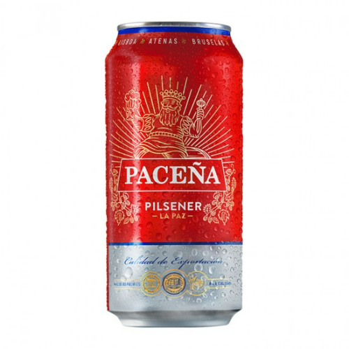 Cerveza Paceña Lata 440 ml.