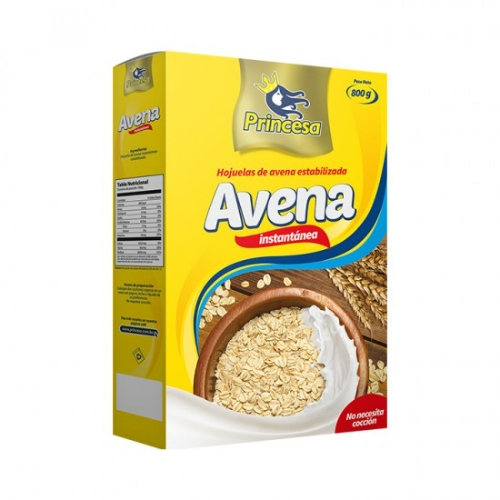 Avena Princesa Instantanea 700 gr.