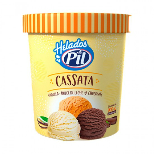 Cassata Pil Vai. Dulce y Choc 900 ml.