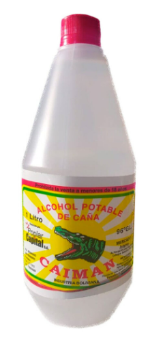 Alcohol Caiman 1/2 Lt.