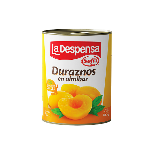 Duraznos La Despensa 485 Gr.