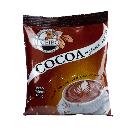 Cocoa Org. Ceibo 50 Gr.