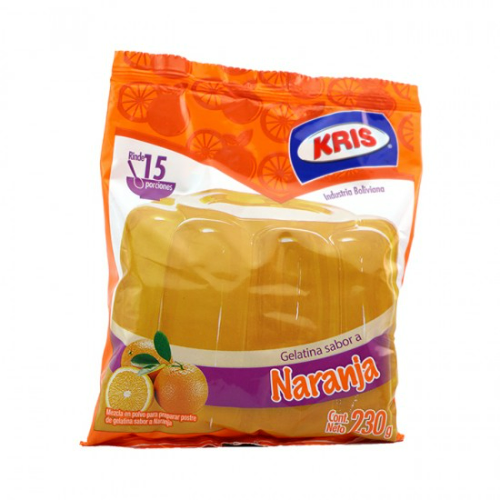 Gelatina Kris Naranja 250gr.