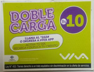 Tarjeta Viva 10