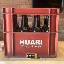 Caja Cerveza Huari 620 ml.