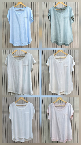 remera brillos
