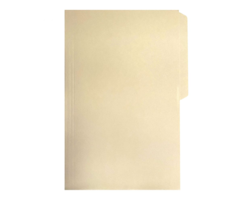 Folder manila tamaño oficio