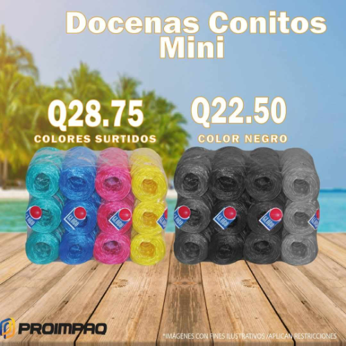 Rollo de pita de colores