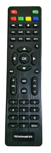 CONTROL REMOTO TECNOMASTER 2323