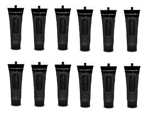 Pintura facial negra