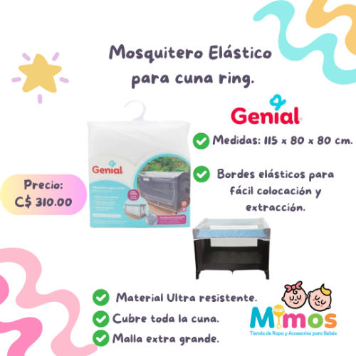 Mosquitero para cuna ring Genial